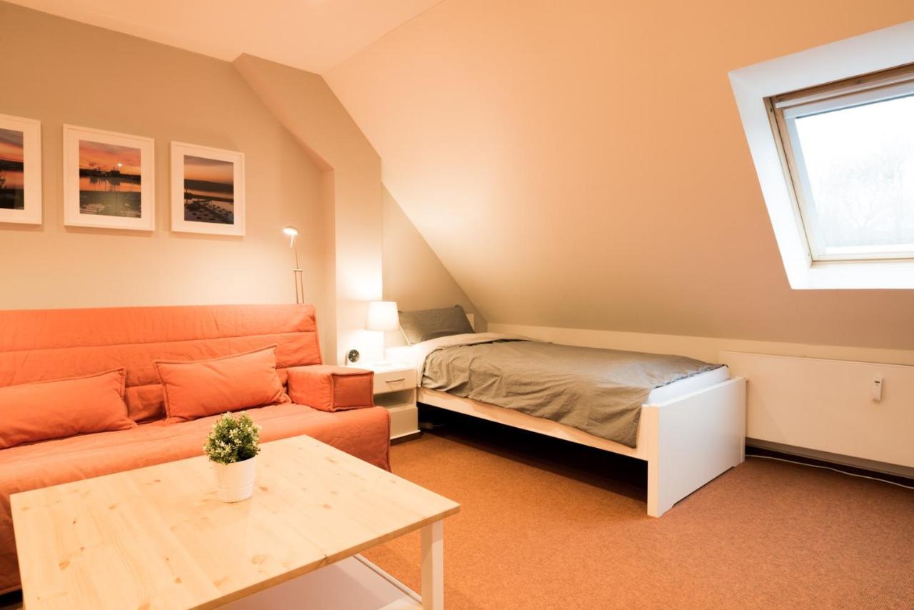 Fewo1846 - Baltic Lodge - Komfortable Maisonettewohnung Mit 3 Schlafzimmern, Balkon Und Blick Auf Die Marina Sonwik Flensburg Dış mekan fotoğraf